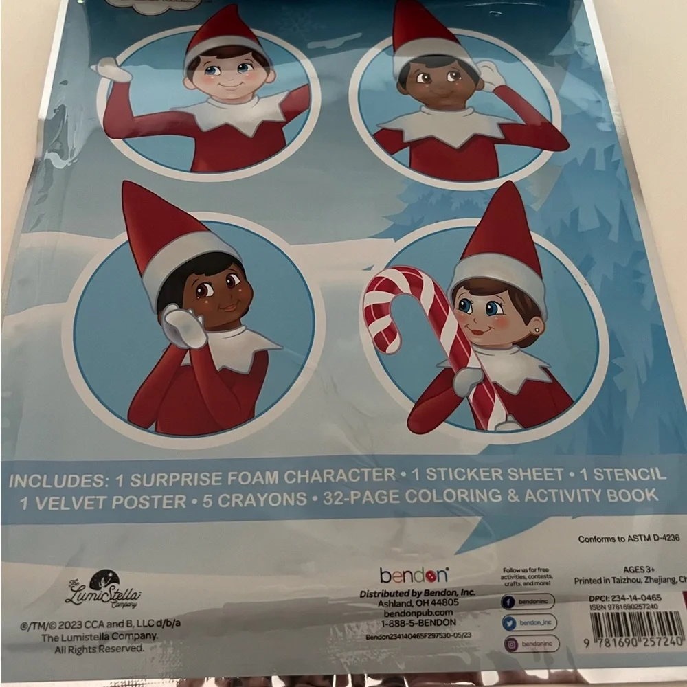 Bendon Elf on the Shelf Activity Set